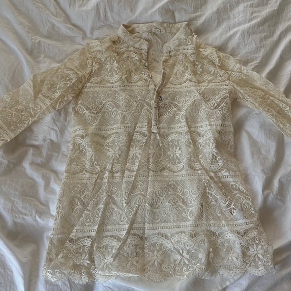 Quicksilver/Roxy lace top - Picture 1 of 3